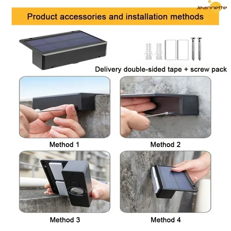 LED Solar Waterproof Lights for Balcony, Stairs, Street and Garden - Image 4