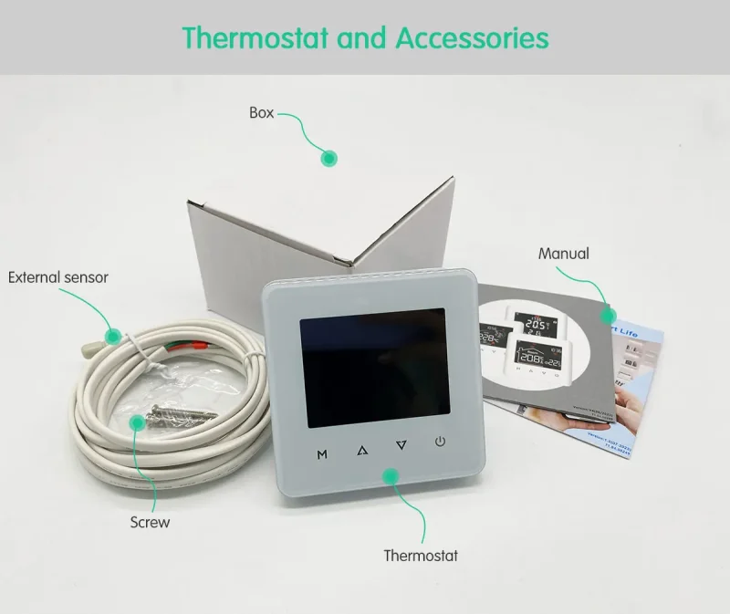 Smart Home Thermostat for Water or Electric Floor Heating and Gas Boiler - Image 18
