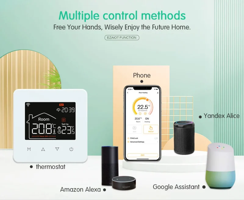 Smart Home Thermostat for Water or Electric Floor Heating and Gas Boiler - Image 10