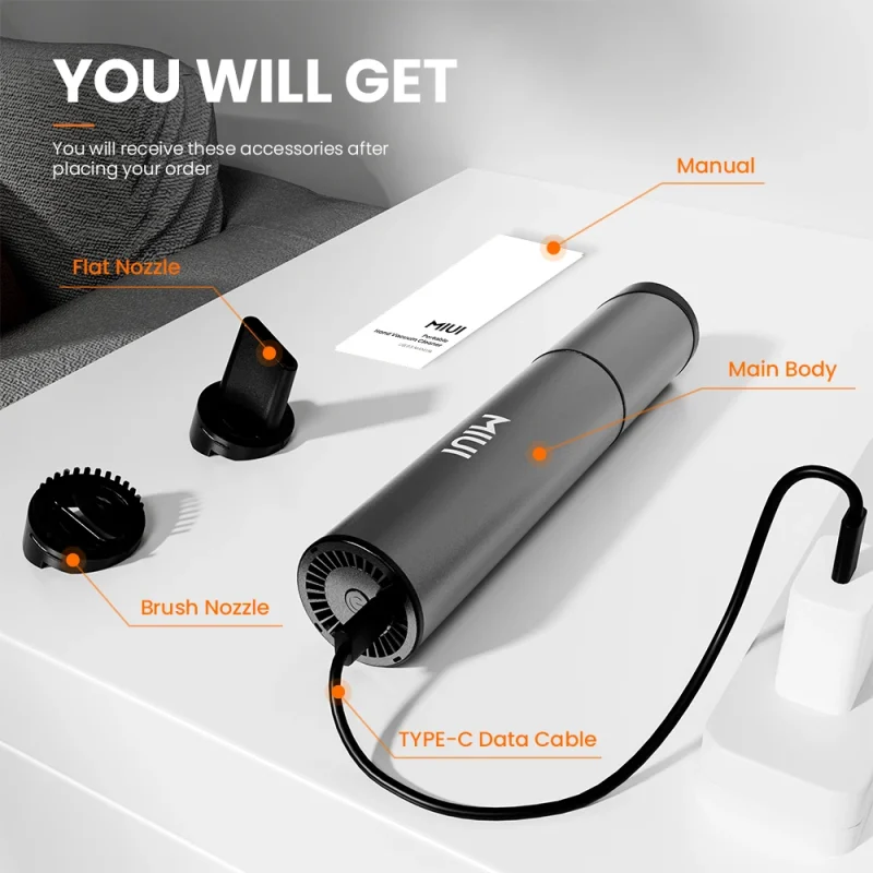 MIUI Mini Portable Vacuum Cleaner - Image 13